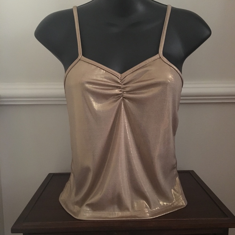 Gold Shimmer Tank.